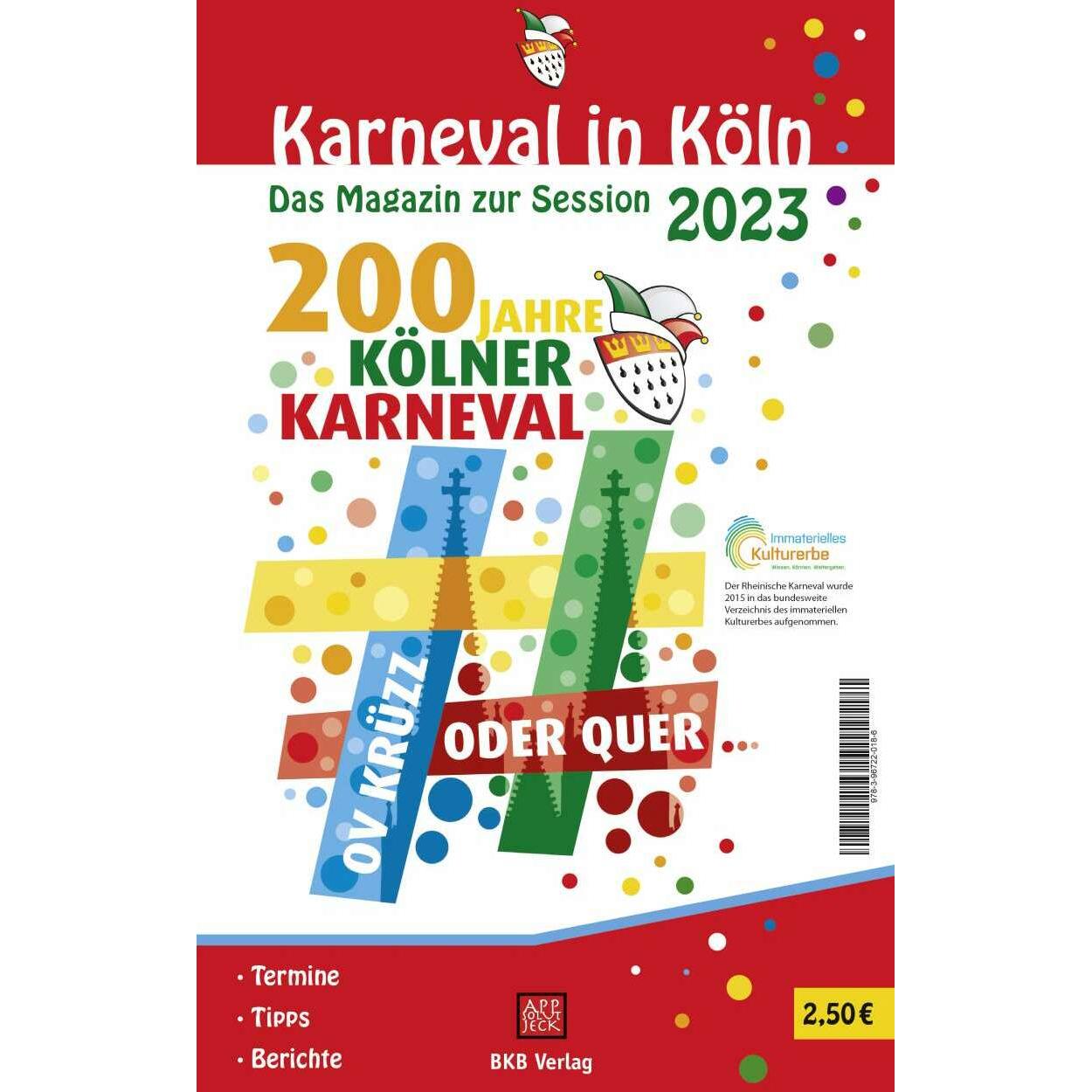 Karneval in Köln 2023, Ratgeber von Brigitte Hintzen-Bohlen