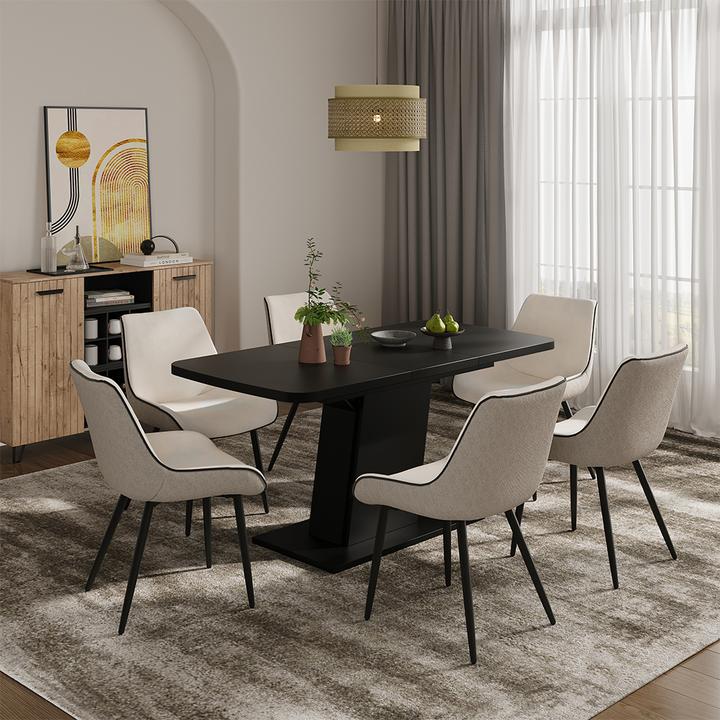Actual product image Vicco Fenaro dining room table (120 x 80 x 77.30 cm)