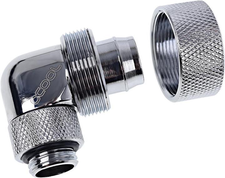 Productafbeelding Alphacool 19/13mm ijspegel 90° draaibaar G1/4