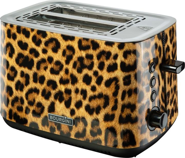 Bourgini Panther Toaster - Broodrooster - Panterprint (nvt)