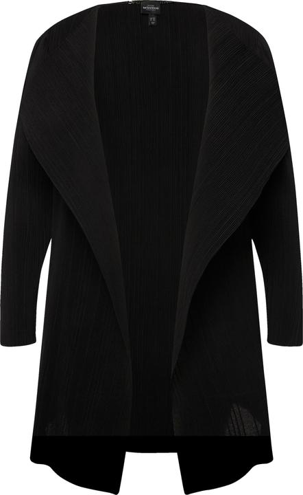 Produktbild Ulla Popken Plissee-Jacke, offene Form, V-Ausschnitt, Langarm (46, 48)