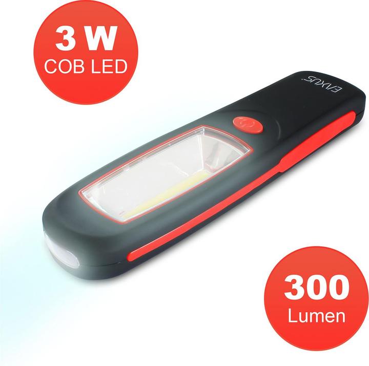 Actual product image Eaxus LED work lamp, 300 lm (300 lm)