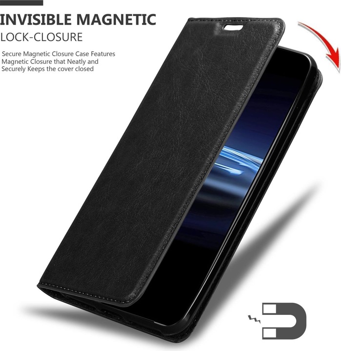 Actual product image Cadorabo Book Invis. Magnet sleeve (Sony Xperia Pro-I)