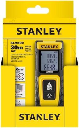 Produktbild Stanley Entfernungsmesser SLM100 (30 m, 690 nm, Laserentfernungsmesser)