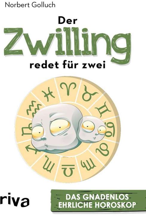 Produktbild Der Zwilling redet für zwei (Deutsch, Norbert Golluch, 2018)