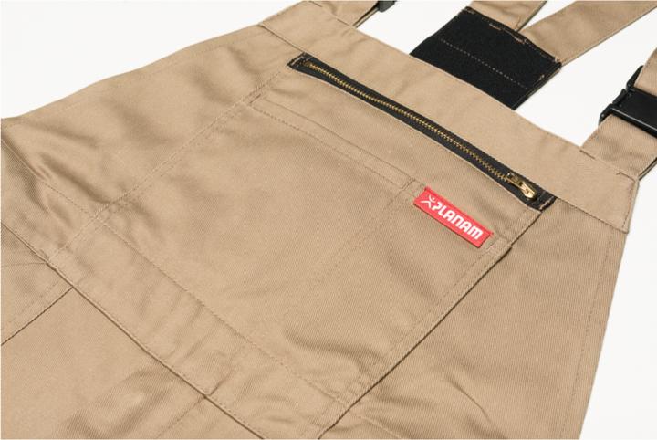 Actual product image Planam Dungarees medium red 94 98 (98)