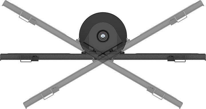 Image du produit Multibrackets Support de table Fixmontage 32-55", métal, noir
