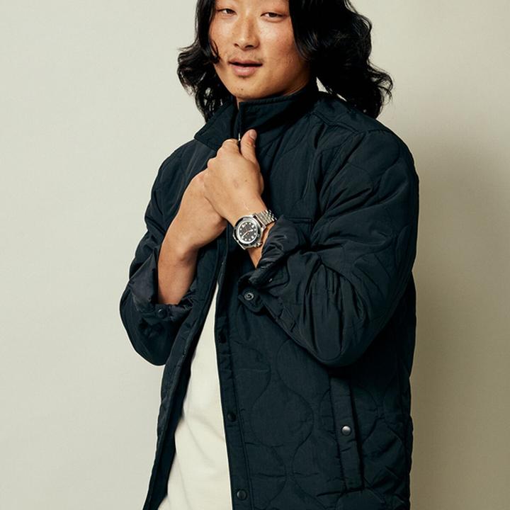 Image du produit Nixon Horloge analogique à quartz avec bracelet en acier inoxydable (Montre analogique, 47.30 mm)