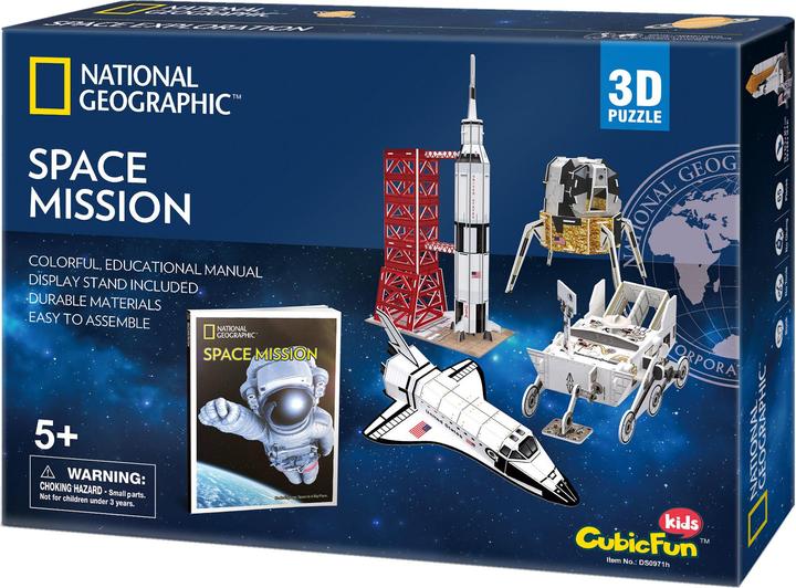 Produktbild Cubicfun 3d Puzzel NG Space Mission (80 Teile)