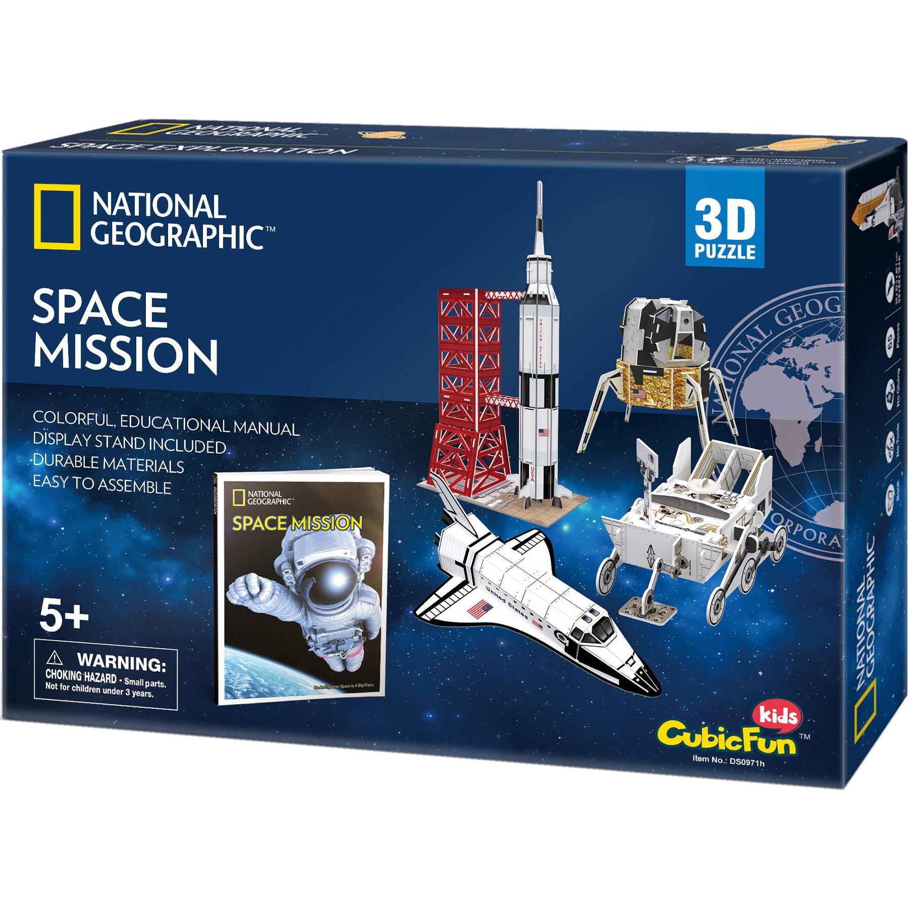 Cubicfun 3d Puzzel NG Space Mission (80 Teile)