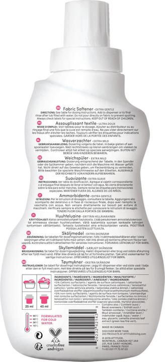 Produktbild Attitude Nature + (40 Waschgänge, Flüssigwaschmittel)