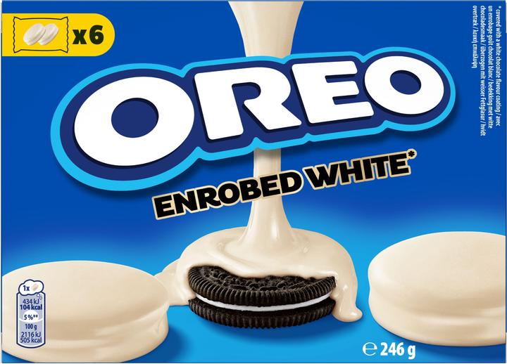 Actual product image Oreo Enrobed White (1 pcs., 246 g)
