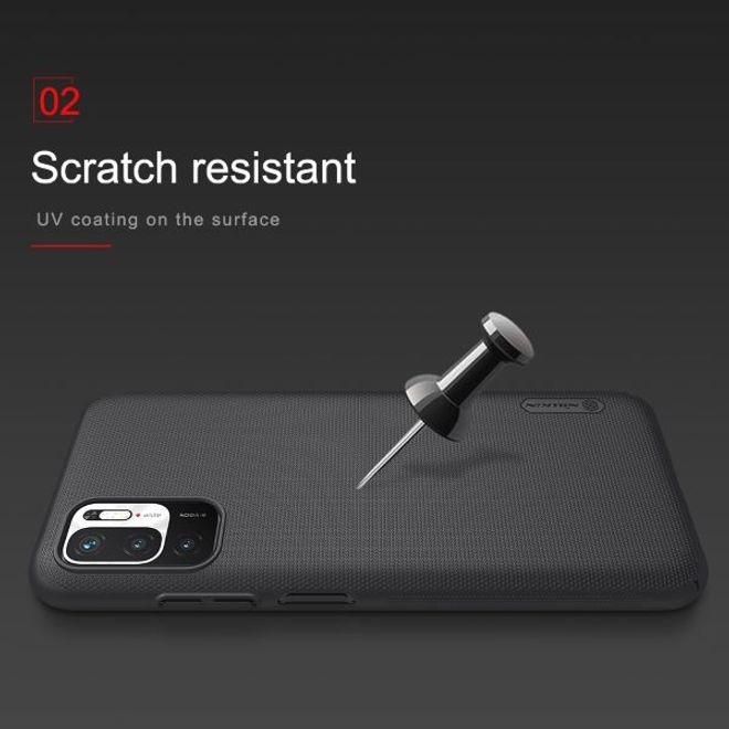 Actual product image Nillkin Super Frosted Shield Series (Xiaomi Redmi Note 10 5G)