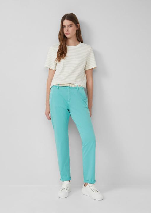 Produktbild S.Oliver Hose Chino mit geflochtenem Gürtel und Garment Dye (34)