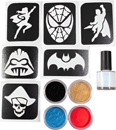 Actual product image Grimas Glitter-Tattoo Set Hero