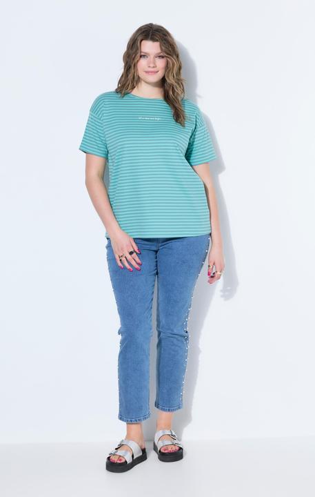 Produktbild Studio Untold T-Shirt, oversized, Ringel, Statement (42, 44)