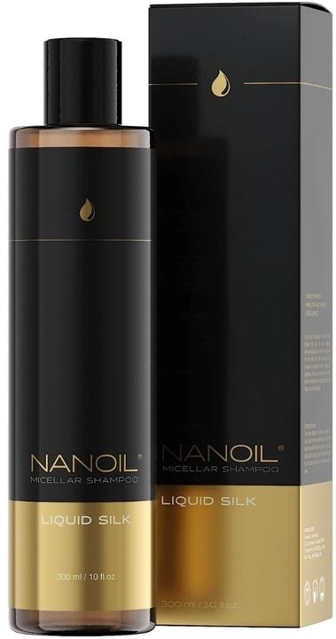 Immagine prodotto Nanoil Shampoo micellare con seta liquida (300 ml, Shampoo liquido)