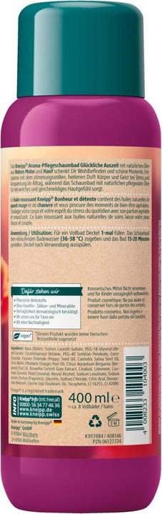 Produktbild Kneipp Glückliche Auszeit (400 ml, Badeöl, Schaumbad)