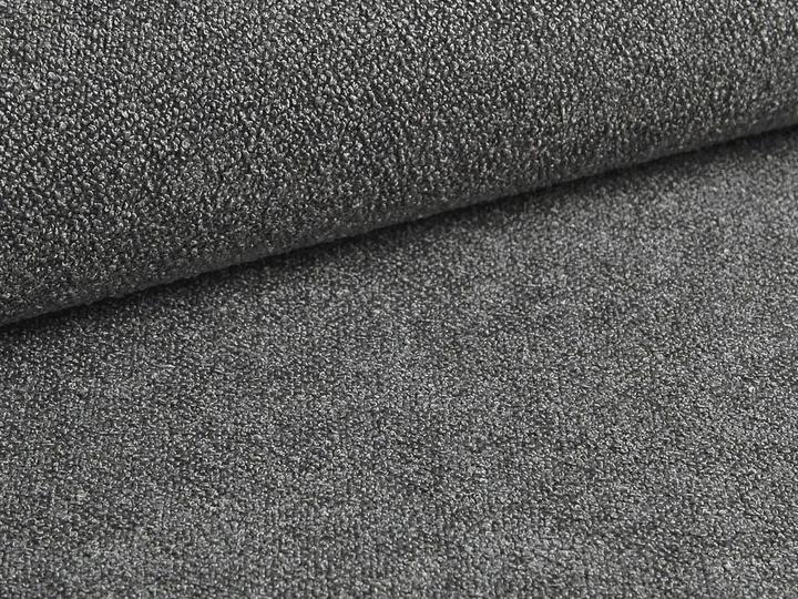 Actual product image Micadoni Boucle Storage Bed with Headboard, "Eric", Dark Grey, 225x270x104 Made in Europe (180 x 200 cm)