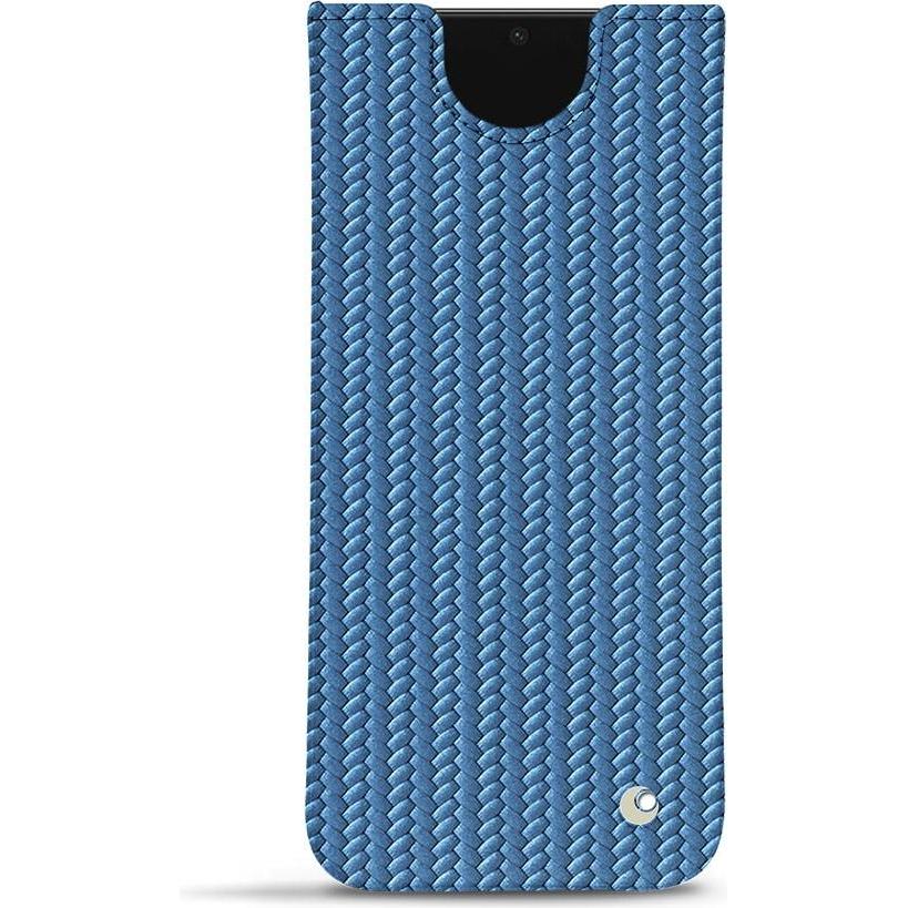 Noreve Lederschutzhülle (Samsung Galaxy S22), Smartphone Hülle, Blau