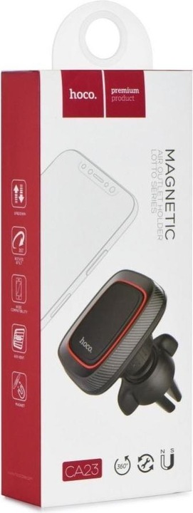 Produktbild Hoco Halter CA23 für Autotelefone, auf Lüftungsgitter montiert, magnetisch