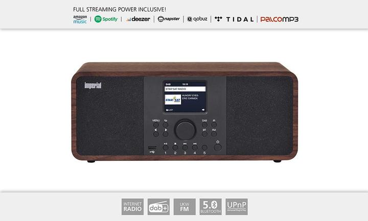 Actual product image Imperial Dabman i205 (Web radio, DAB+, FM, Bluetooth, Wi-Fi)