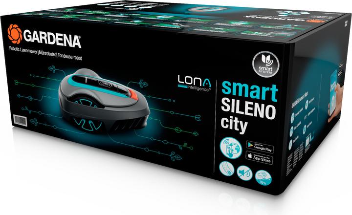 Actual product image Gardena Sileno City 600 Smart Lona (600 m²)