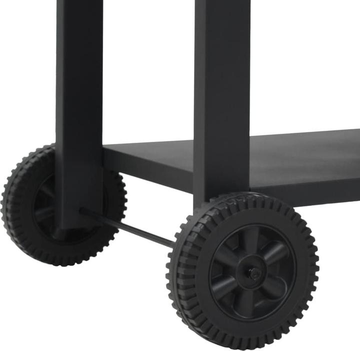 Actual product image vidaXL Pizzaofen mit Schamottstein (Pizza oven wood)