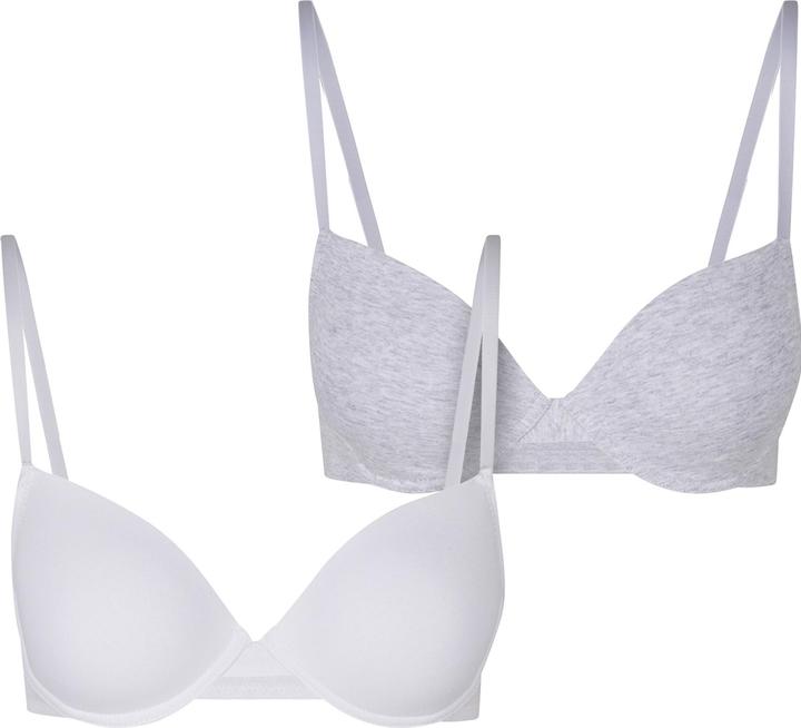 Produktbild Urban Classics Ladies Basic Cotton Bra 2-Pack - 192969 (2er Pack, 85 D)