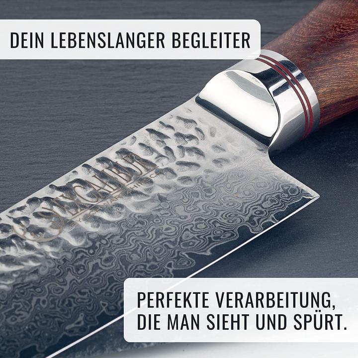 Produktbild Schwartzhirsch Damastmesser