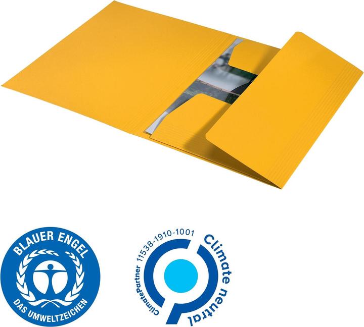 Actual product image Leitz Inlay Folder Juris Folder A4 Yellow (A4, 1x)