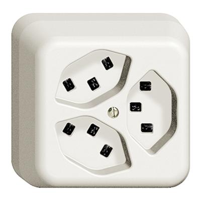 Image du produit Feller Prise 3xT23 AP standard