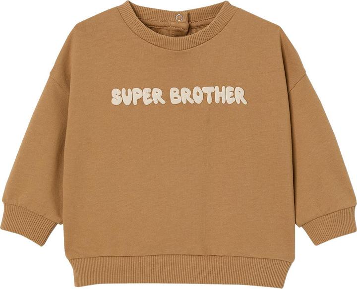 Actual product image Vertbaudet Baby Sweatshirt mit Druckknöpfen hinten und Recycling-Polyester (74)