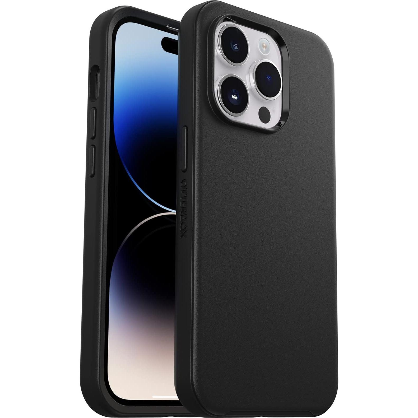 OtterBox Symmetry (Apple iPhone 14 Pro), Smartphone Hülle, Schwarz