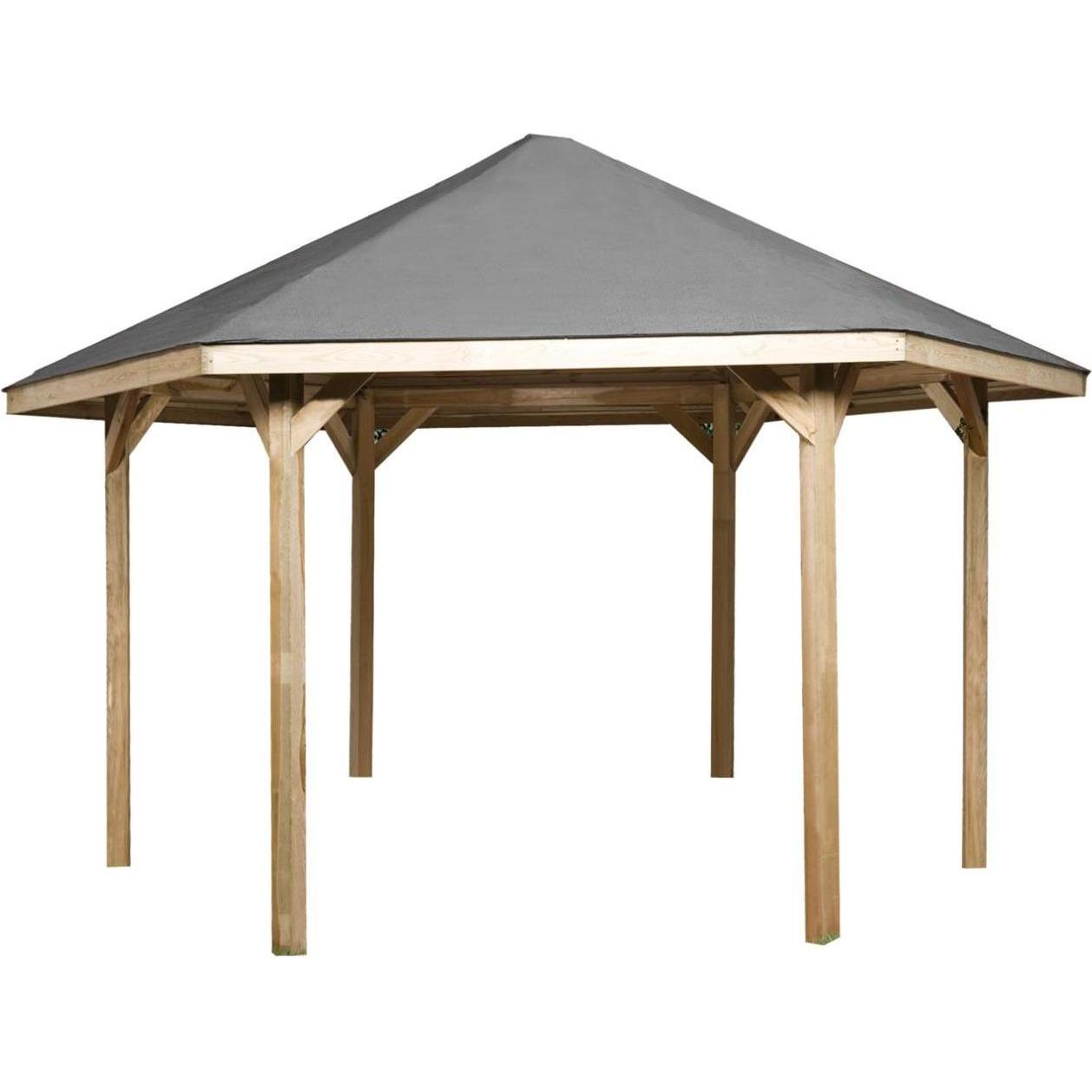 Weka Holzbau, Pavillon, Pavillon 656 Gr.2 (461 cm, 399 cm)