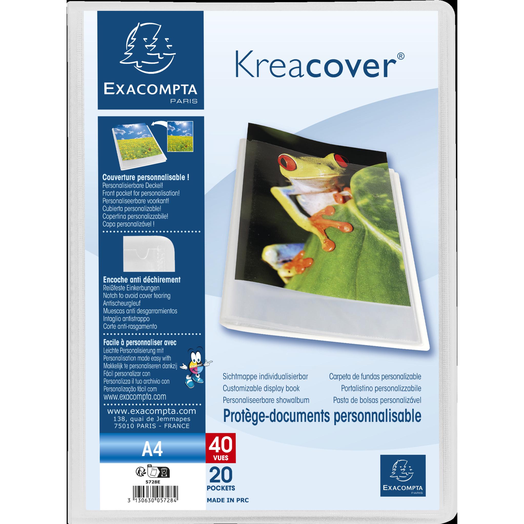 Thumbnail - Exacompta, Mappe, KREACOVER - Sichtbücher (A4, 1 x)