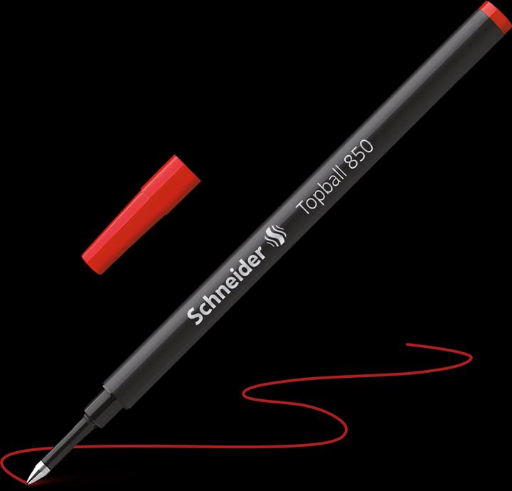 Actual product image Schneider Ersatzmine TOPBALL 850 (Marker Refill Ink, Red, 0.50 mm)