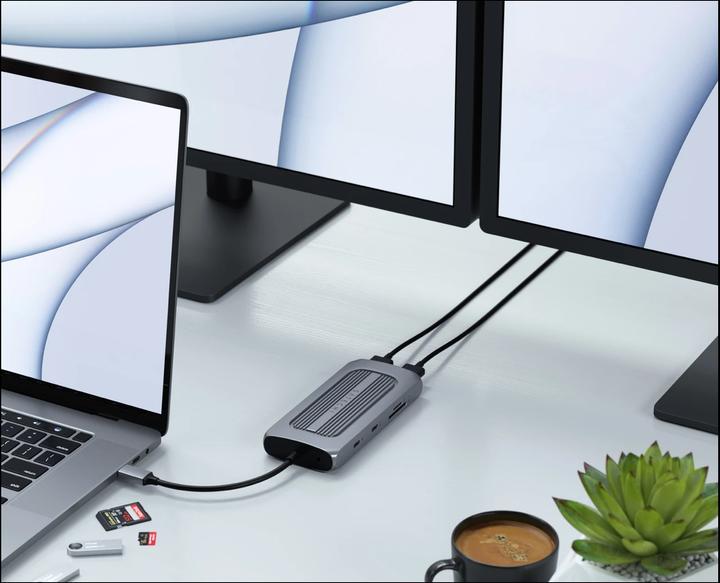 Actual product image Satechi St-Ucmxam (USB-C, 10 ports)