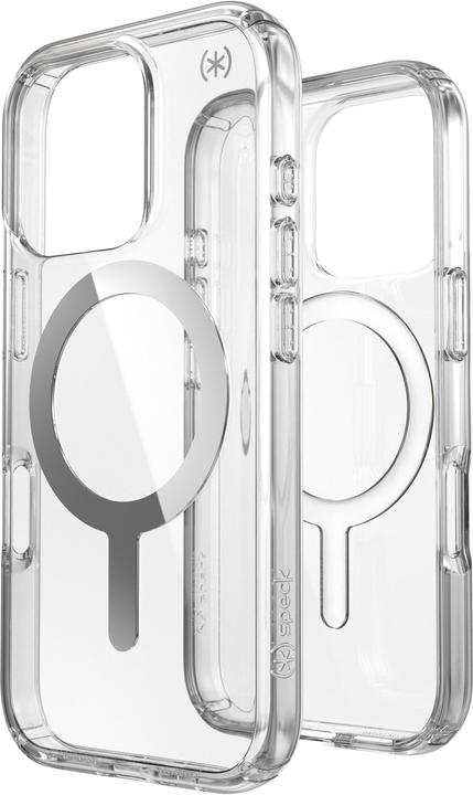 Actual product image speck Presidio Perfect Clear + MS Apple iPhone 16 Pro Clear - with Microban (Apple iPhone 16 Pro)