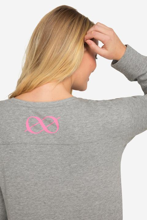 Produktbild Laurasøn Sweatshirt, oversized, Patchlook mit Laurasøn-Print (L)