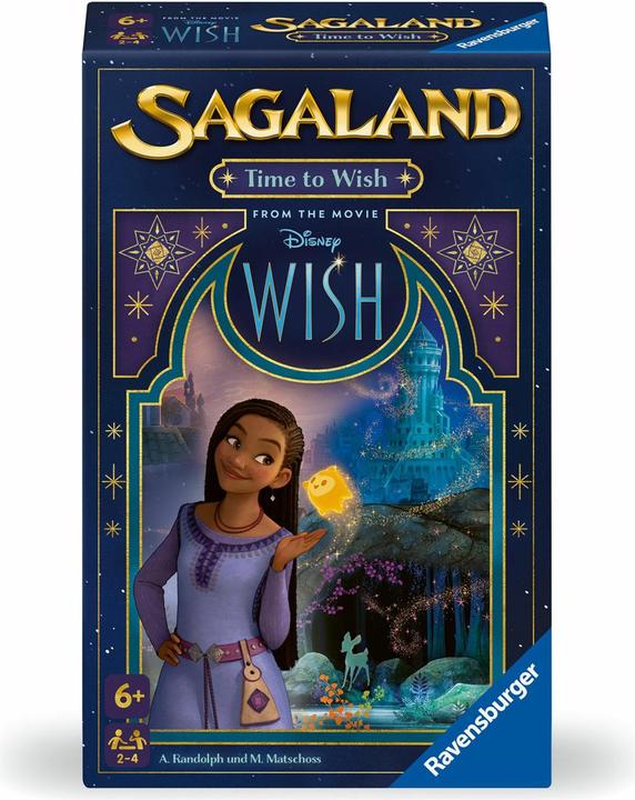 Immagine prodotto Ravensburger 22649 - Disney Wish Sagaland: Time to Wish - Gioco da tavolo per 2-4 giocatori, dai 6 anni in su. (Francese, Inglese, Italiano, Olandese, Spagnolo, Tedesco, 2 - 4 Giocatori)
