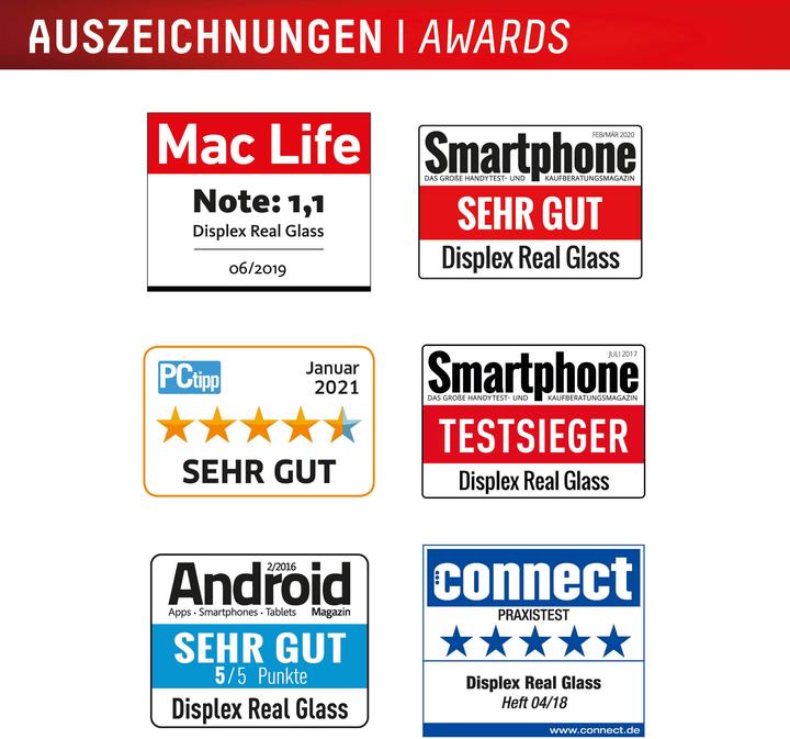 Produktbild Displex Real Glass, 2D Panzerglas (1 Stk., Samsung Galaxy A56)