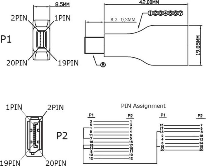 Actual product image Techly IADAP-DP-MDP (Digital -> Digital)