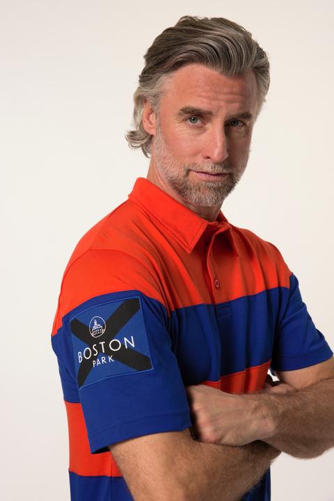 Image du produit Boston Park Ringel-Poloshirt, Langarm, bis 84/86 (74)