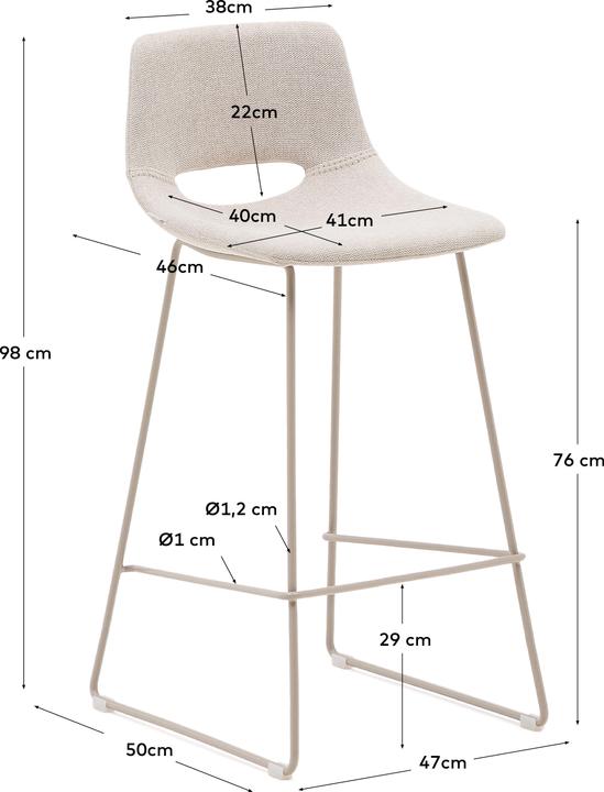 Actual product image Kave Home Zahara