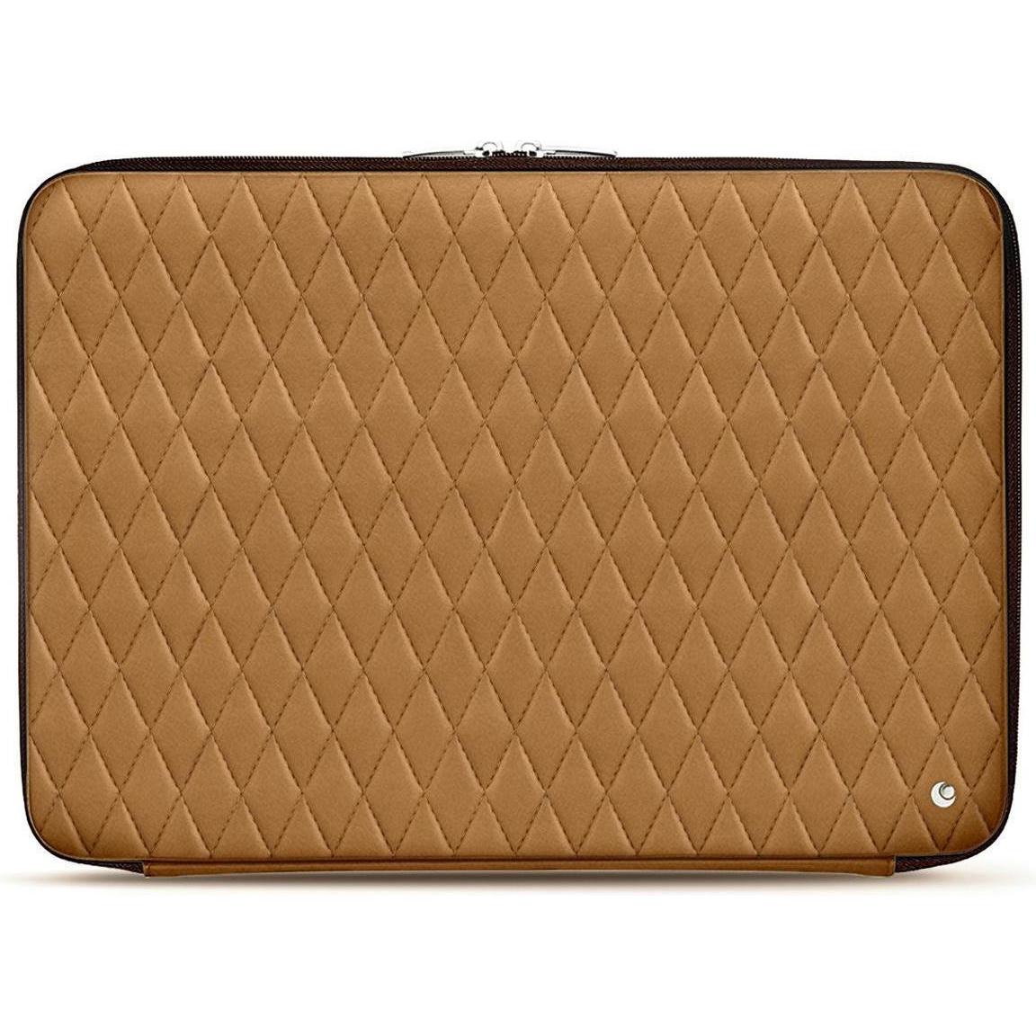 Noreve Lederhülle, Notebooktasche, Braun