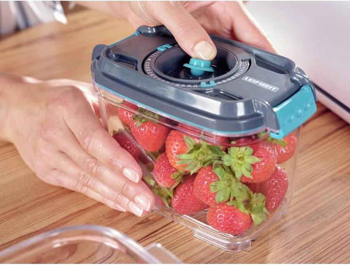 Immagine prodotto Leifheit Set di scatole per la conservazione degli alimenti sottovuoto (1.40 l)