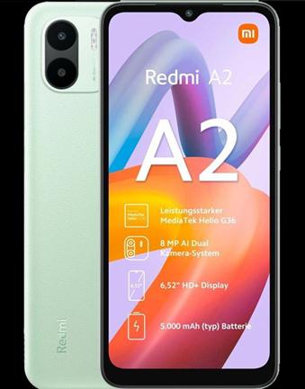 Produktbild Xiaomi Redmi A2 (32 GB, Hellgrün, 6.52", Dual SIM, 8 Mpx, 4G)