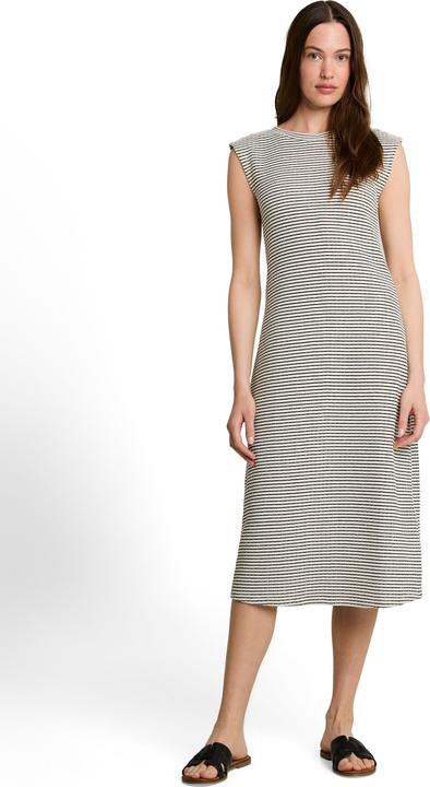 Produktbild Tom Tailor Fitted Jacquard Midi-Kleid (L, S)