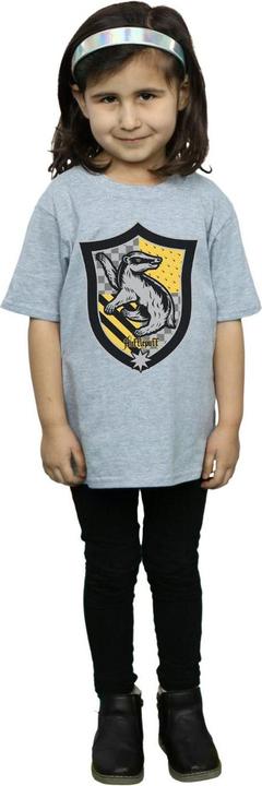 Produktbild Hufflepuff Crest Flat TShirt Mädchen (152, 158)
